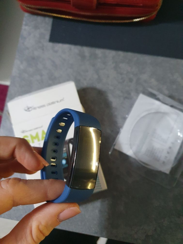 Zegarek do pomiaru tętna smart watch fitness platinium
