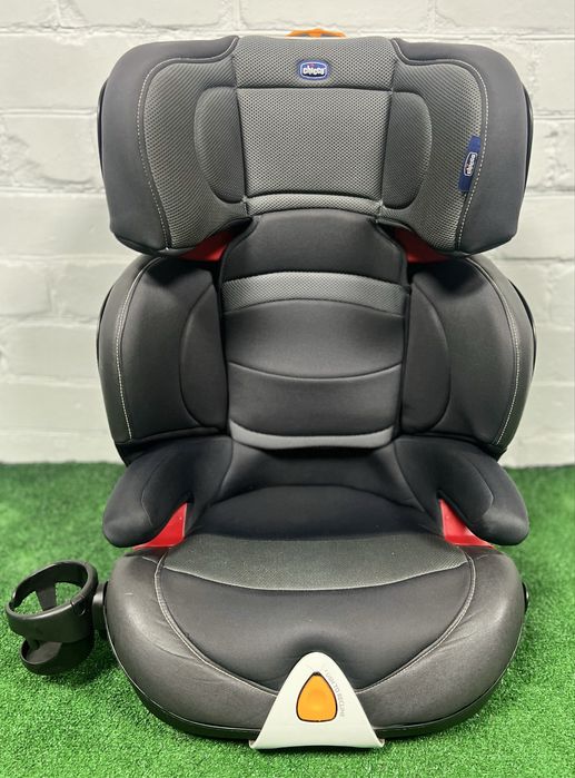 Дитяче автокрісло Chicco Oasys Fix Plus Evo Jet Black. Гарний стан.