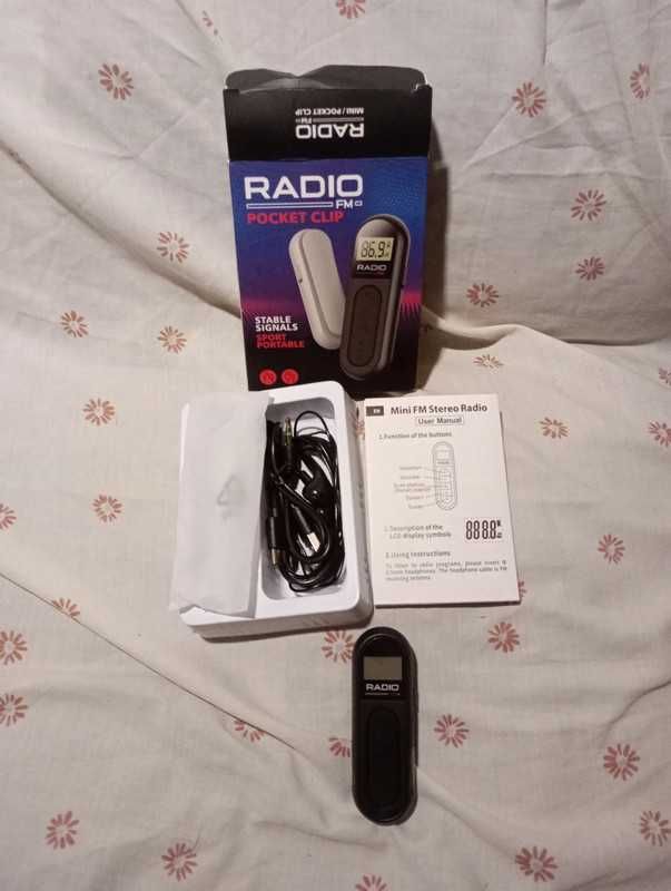 Rádio pequeno portátil