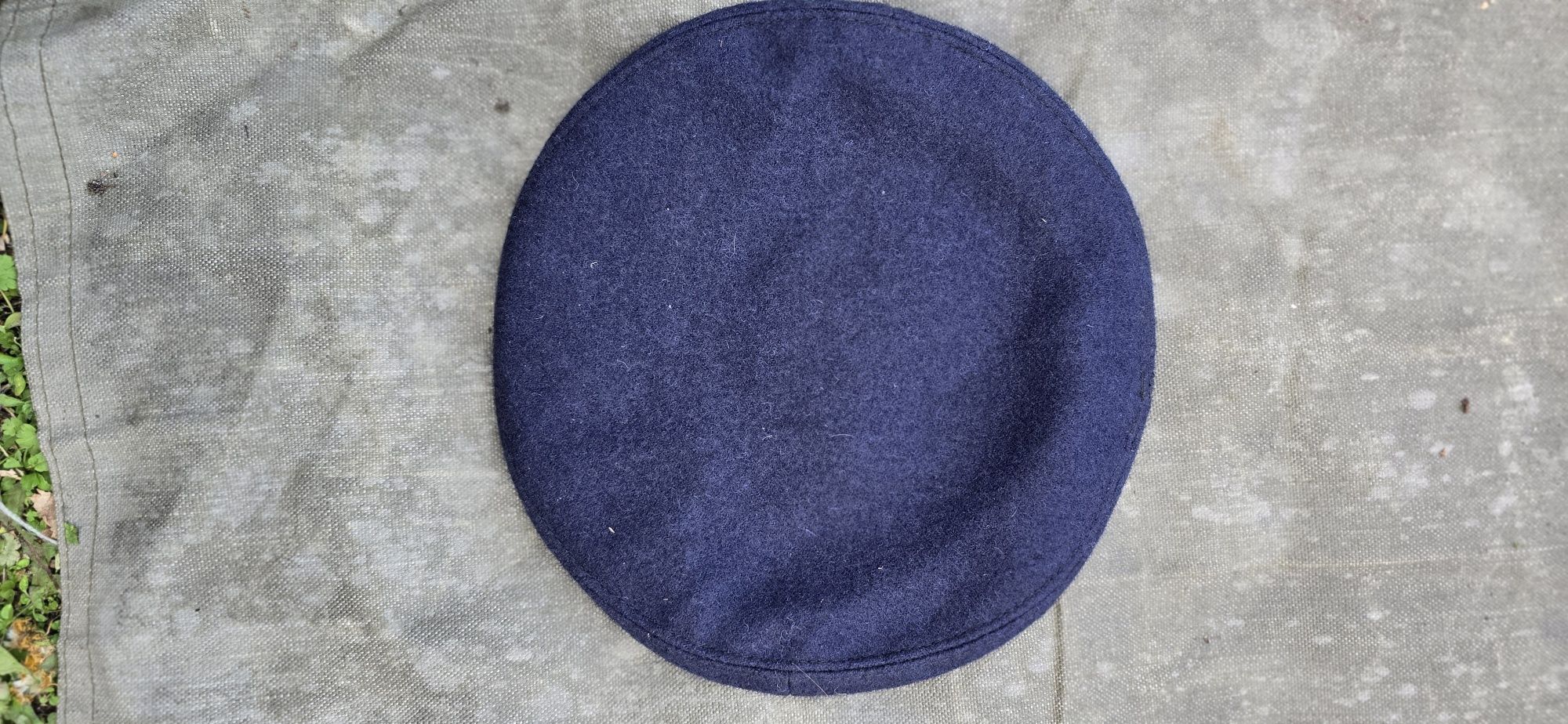 Beret granatowy orzeł bez korony prl lwp wojskowy mon
