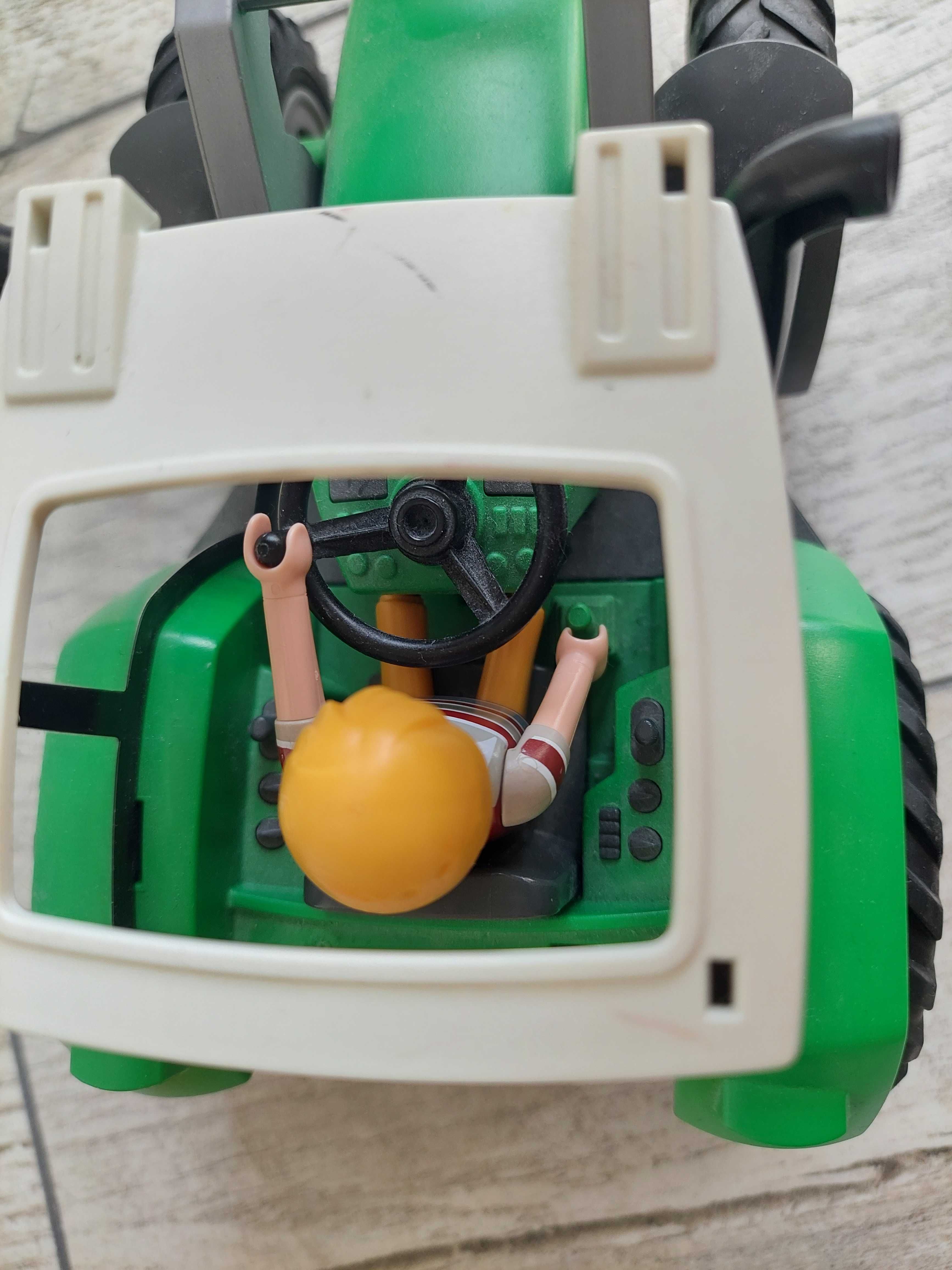 Playmobil 6130 duży traktor z przyczepą siano farma gospodarstwo