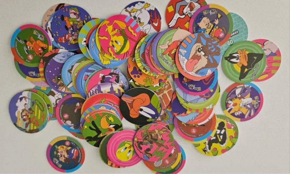 100 Tazos Looney Tunes