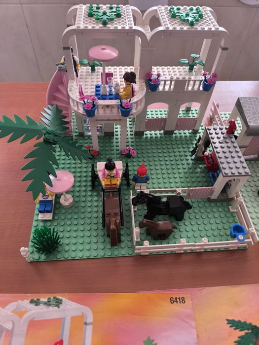 Lego Vintage 6418 Country Club, 6419 Rolling Acres Ranch + Peças