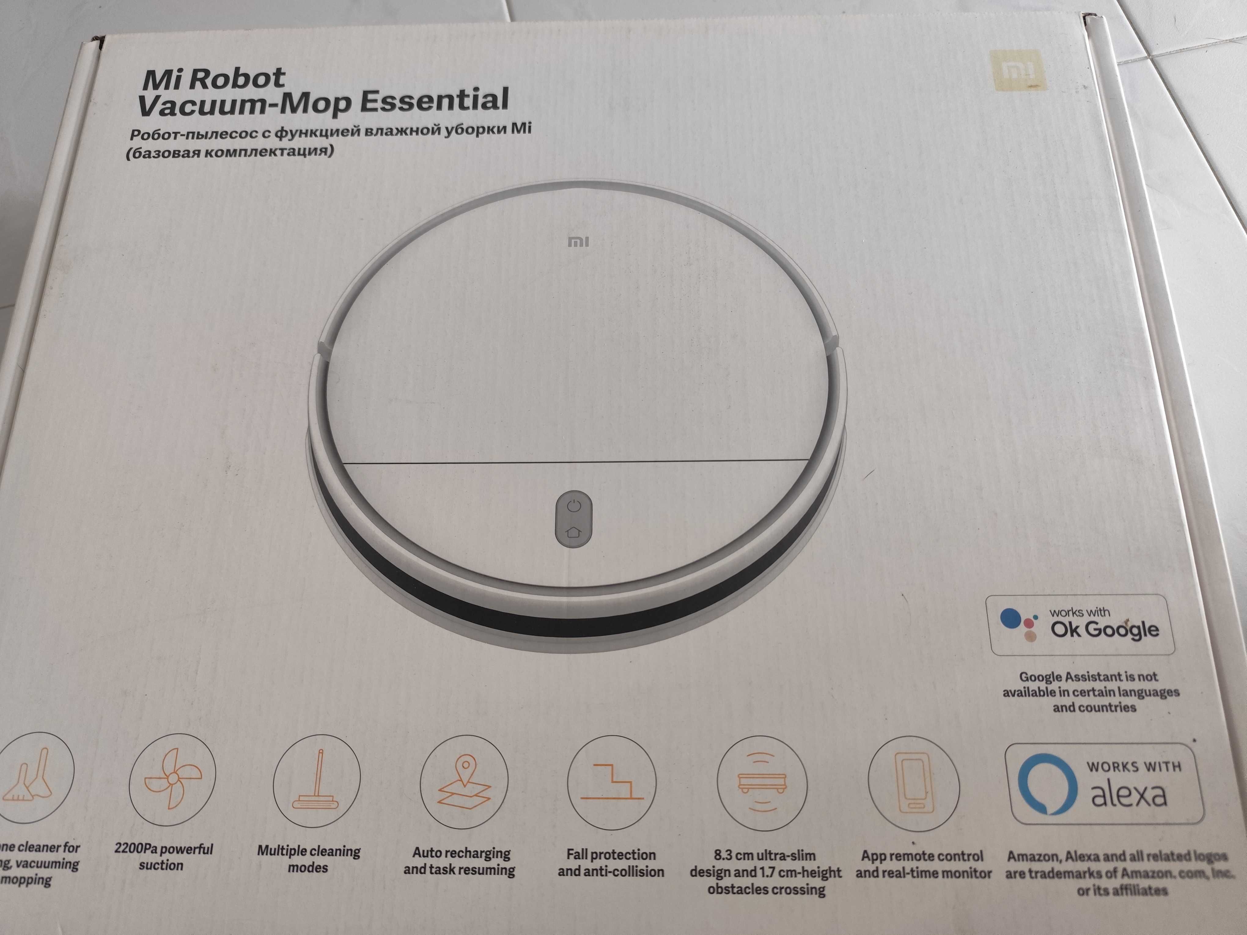 Aspirador Xiaomi Mi Robot Vacuum Mop Essential