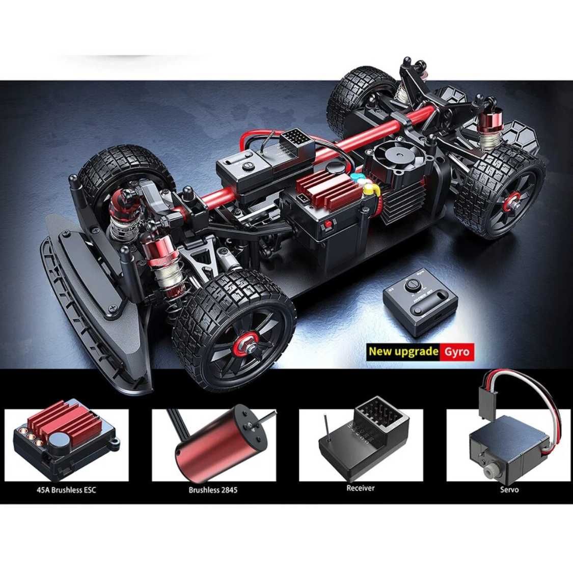 Carro Rc Hyper go Brushless Lancia