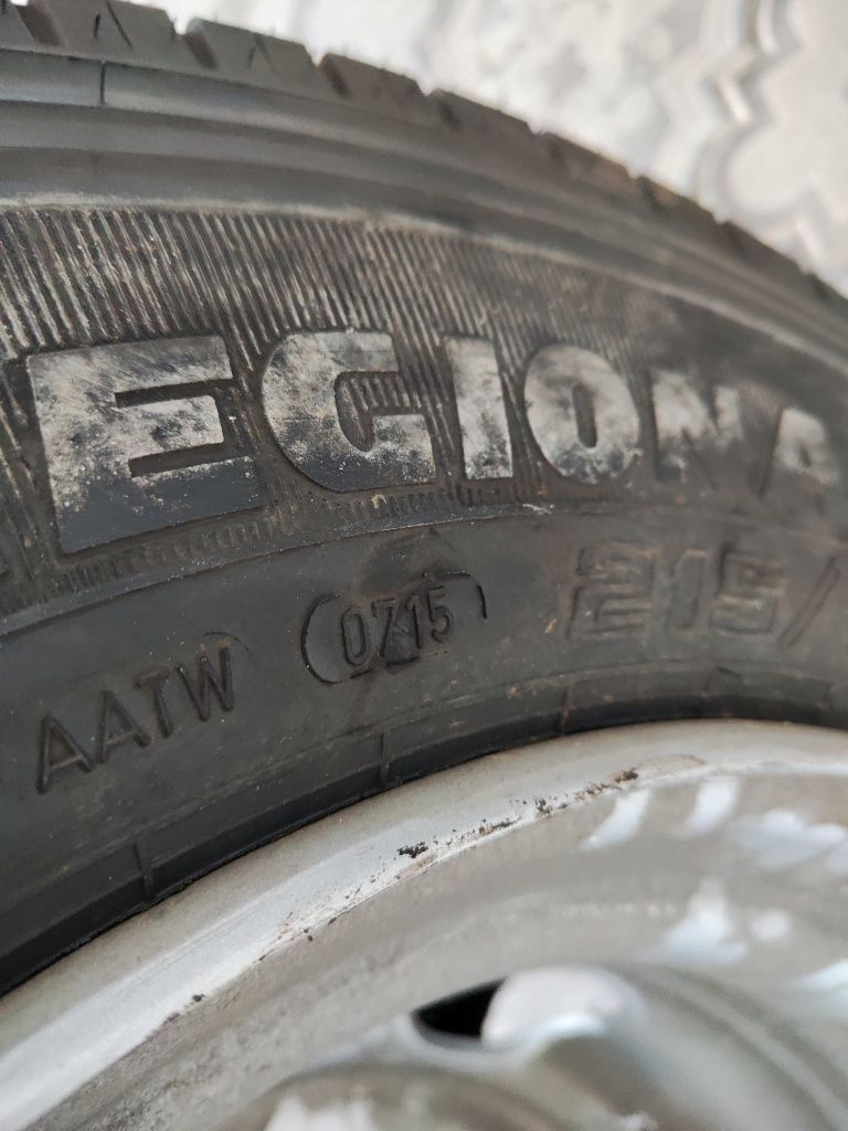 Шини 215 75 17.5 нові Goodyear руль MAN Atego