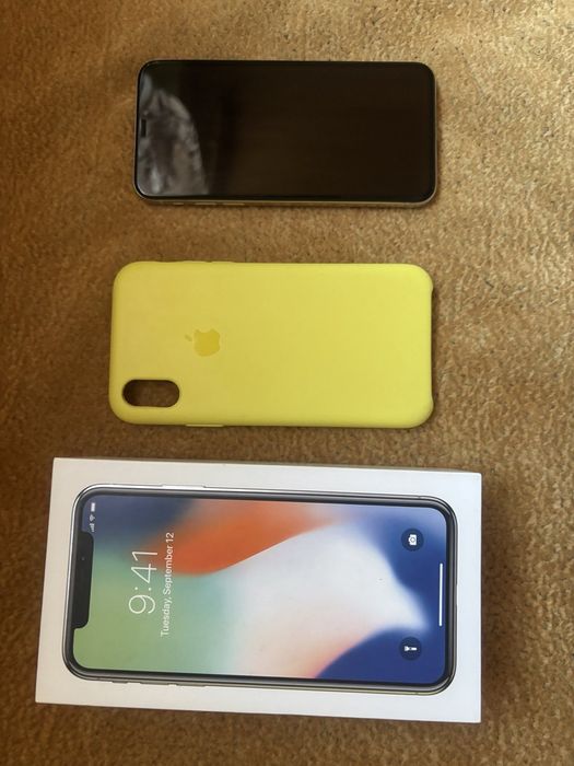 iPhone X в рабочем хорошем состоянии
