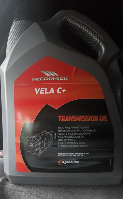 Olej hydrauliczno-przekładniowy .Agrolube VELA C+ 5L
