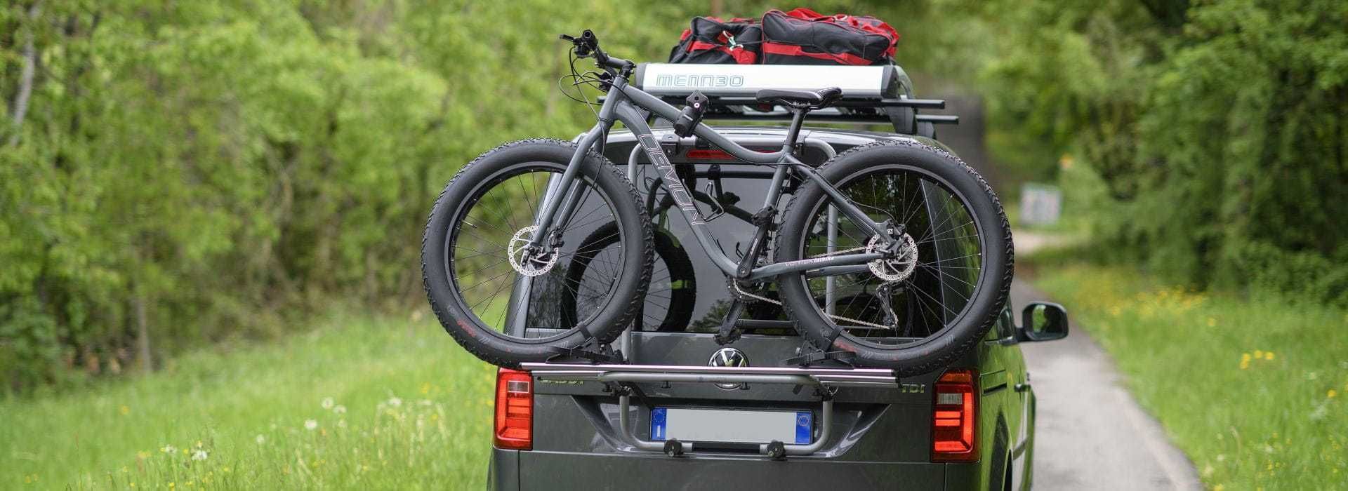 Bagażnik rowerowy platforma uchwyt na tylną klapę 3 rower VW Caddy Bus