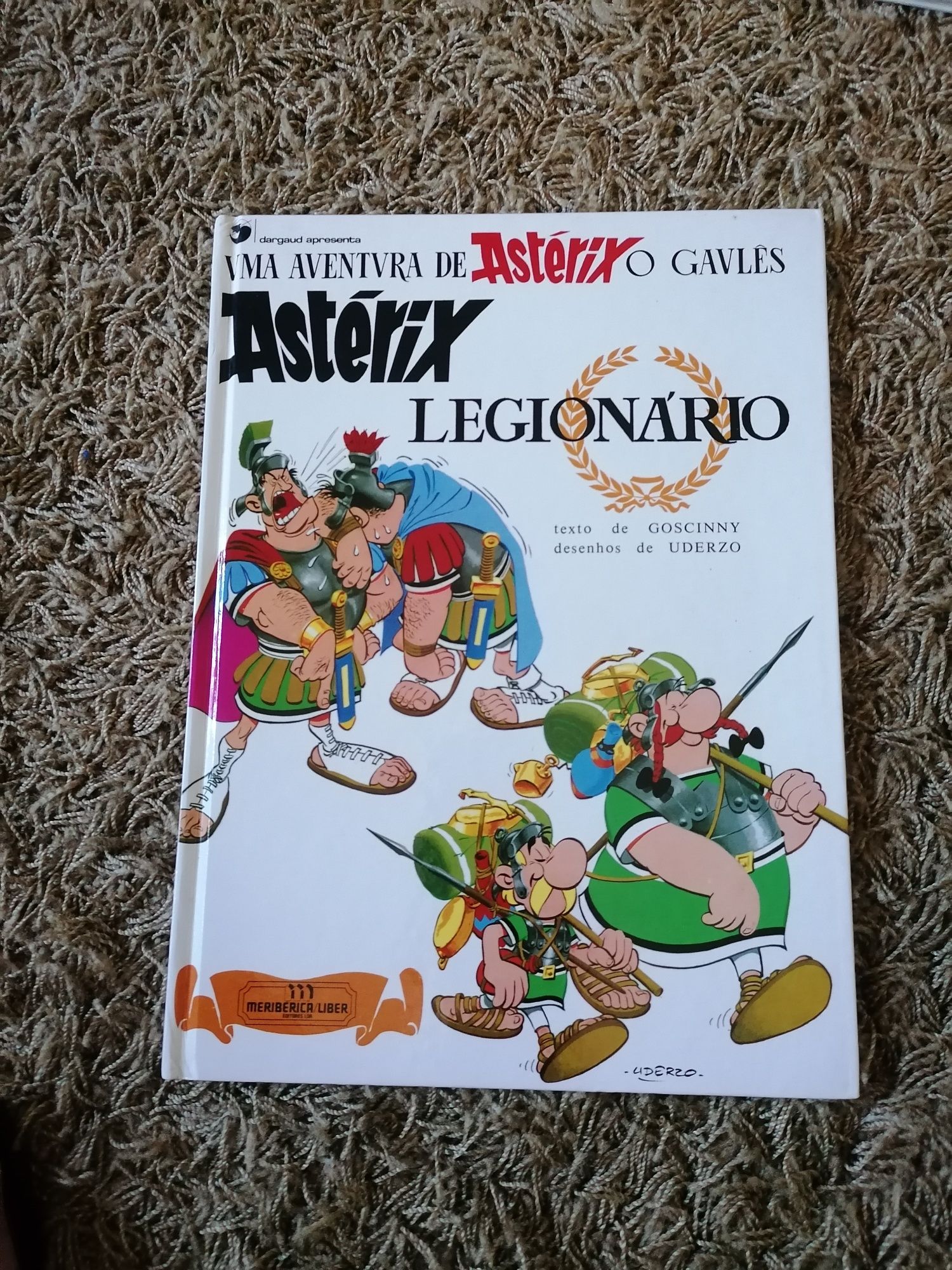 7 livros de Astérix