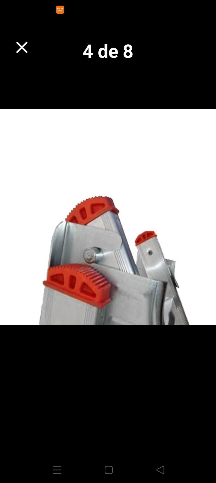 Escada tripla 3+3+3 com corda de elevação ( NOVA DIRETO DA FÁBRICA)