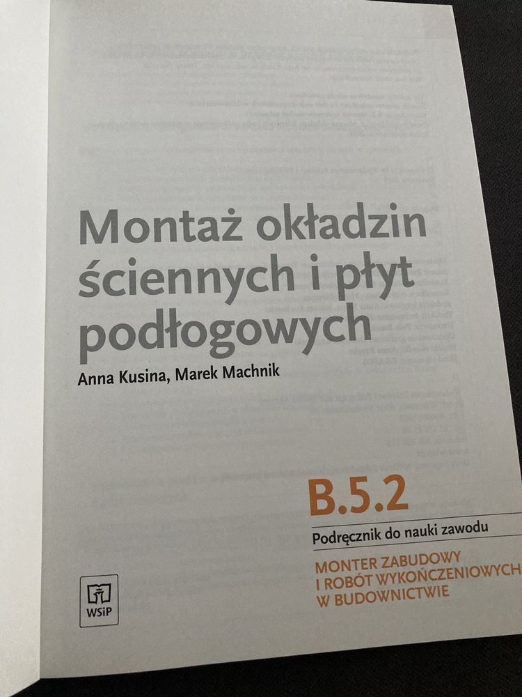 Sprzedam podrecznik do nauki zawodu