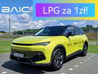 BAIC 5 Baic Beijing 5 Luxury COMFORT 2024 żółty z jasną tapicerką