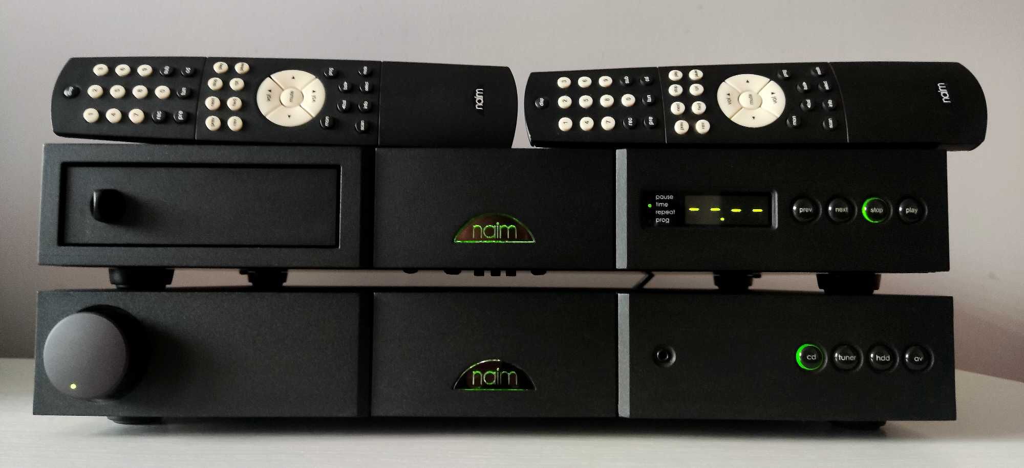 Zestaw NAIM Nait CD5i + Nait 5i - super stan oryg. akcesoria WROCŁAW