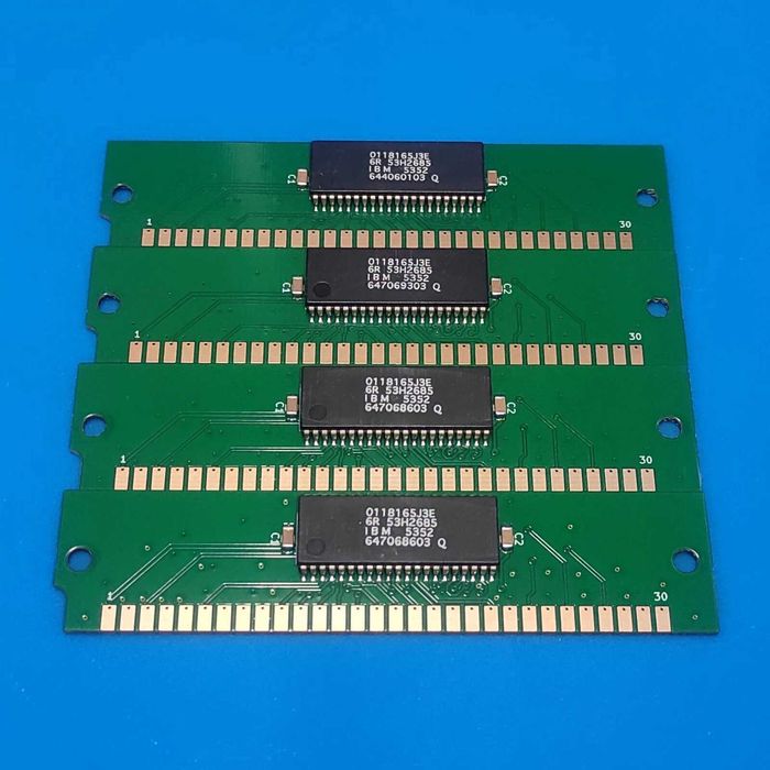 Pentes de Memória SIMM 30-pin 1MB para 286, 386 e 48664586280992514121