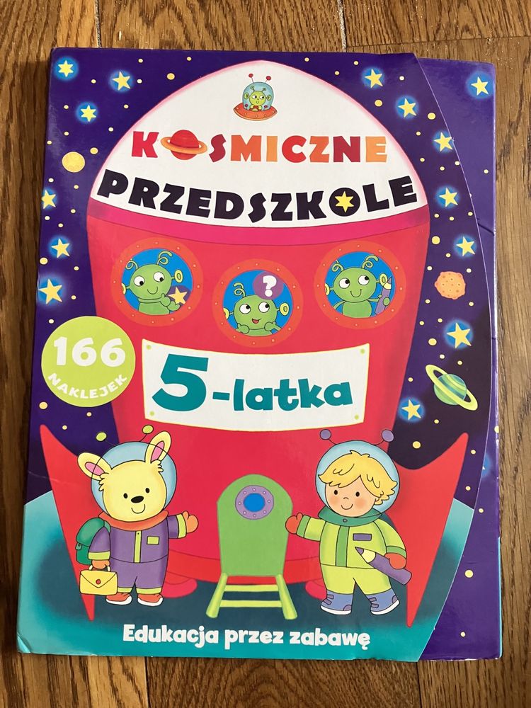 Kosmiczne przedszkole 5 lat nowe książeczki