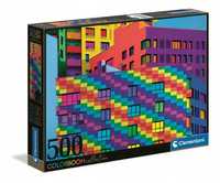 Puzzle 500 elementów. ColorBoom. Kwadraty