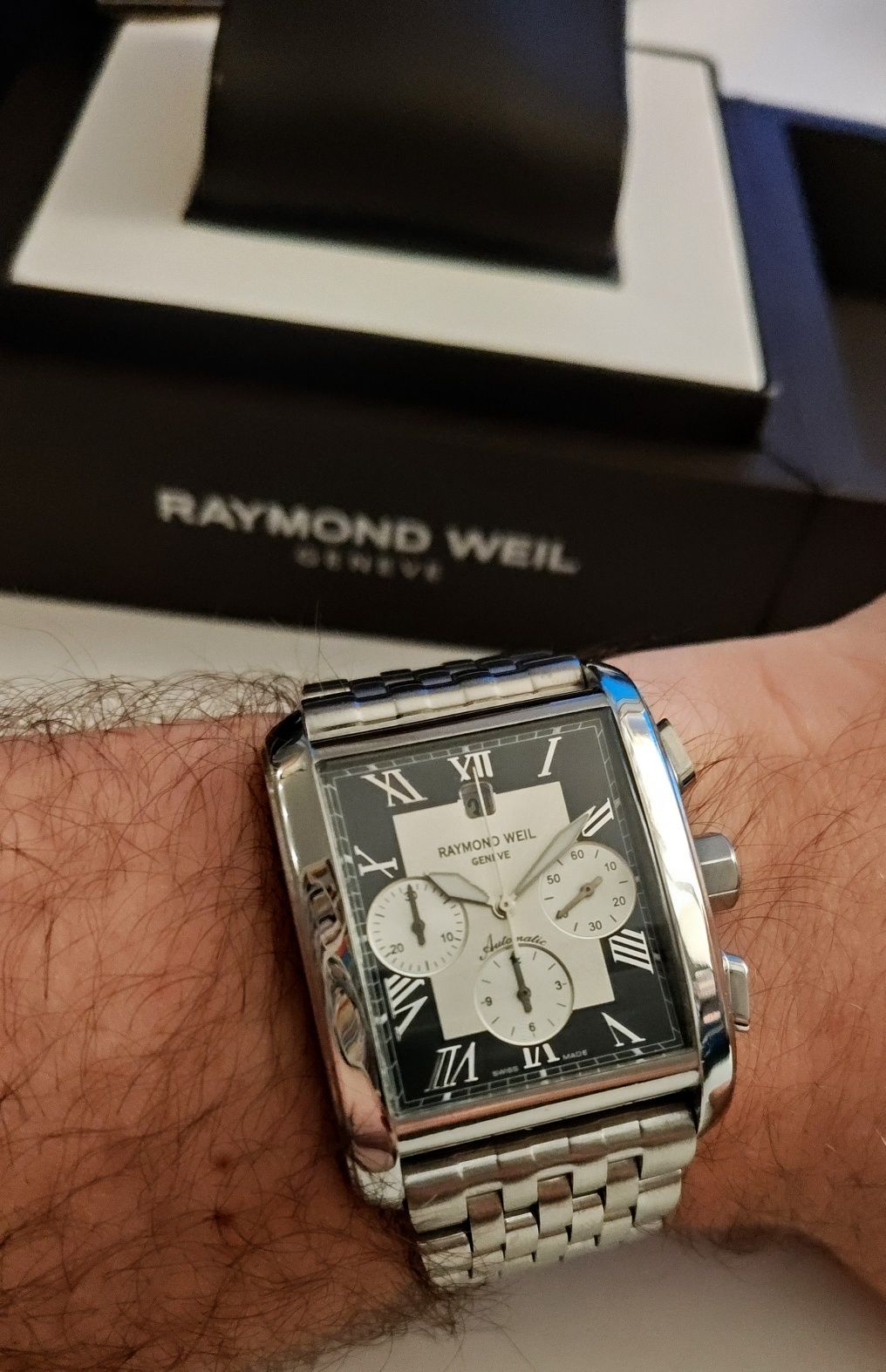 Zegarek męski Raymond Weil Don Giovanni Cosi Grande Tank Automatic