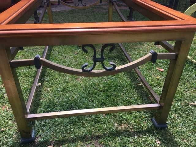 Mesa centro sala retangular