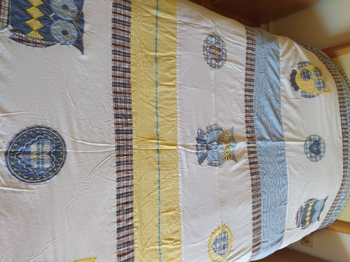 Colcha menino - Mochos - Loja do gato preto