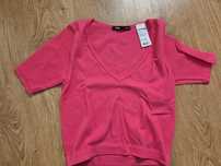 Różowy crop top z Sinsay