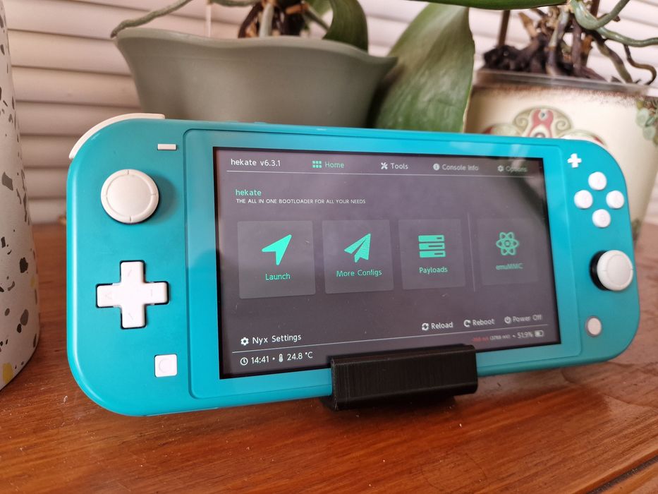 Nintendo switch lite azul