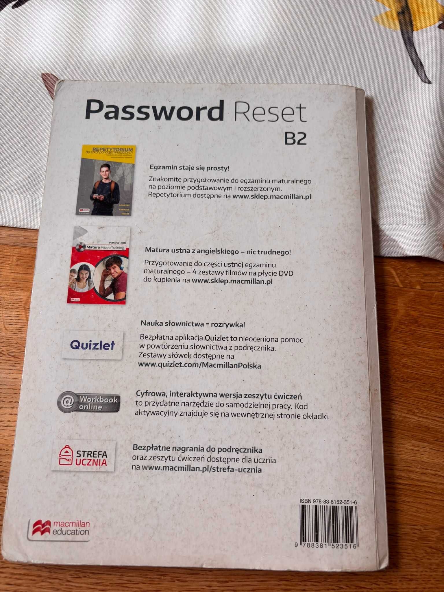 Password Reset B2 (książka + ćwiczenia)