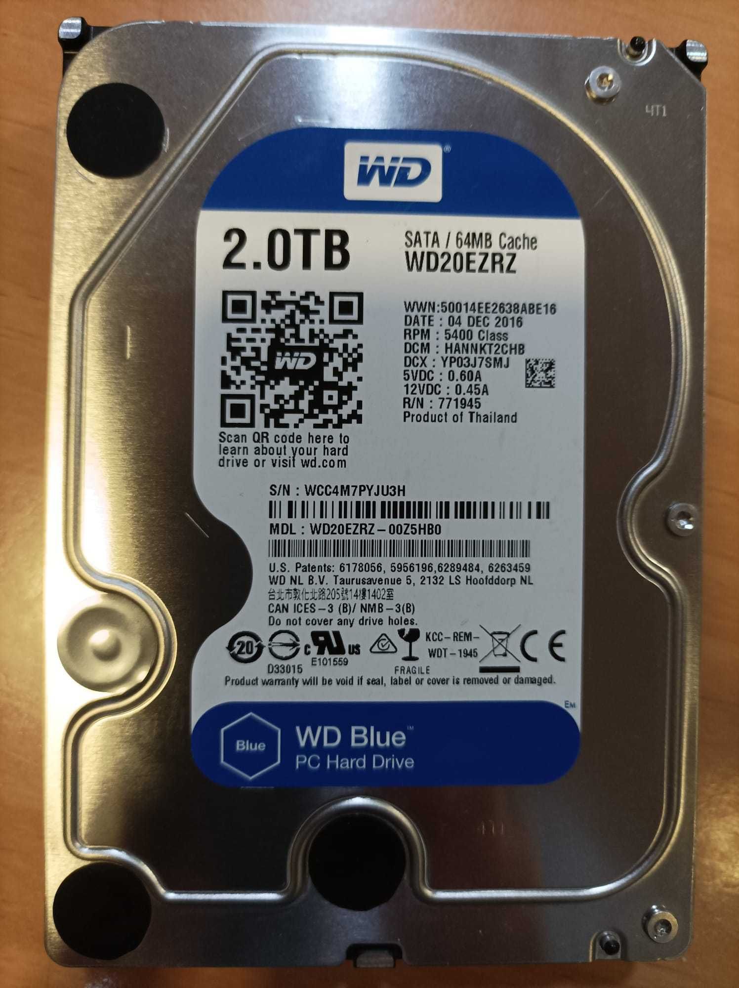 Disco WD SATA 2TB 3.5''