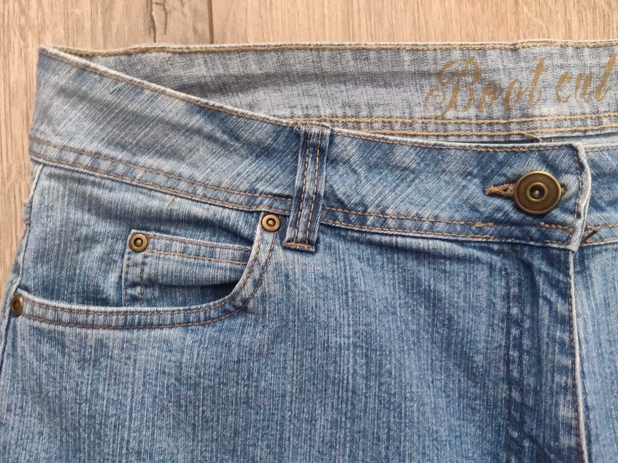 Женские джинсы George  Boot cut  (большой размер 54-56) голубые
