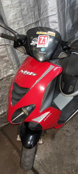 Piaggio NRG mc3 - 2006-  kask, pokrowiec na skuter