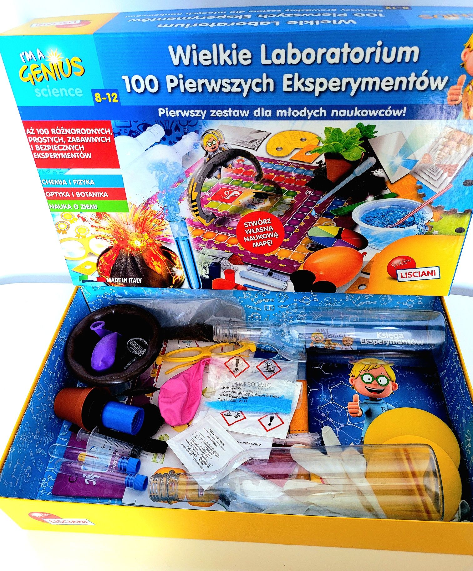 Wielkie laboratorium 100 pierwszych eksperymentów