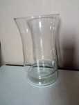 Szklany wazon Ikea przezroczysty 20cm