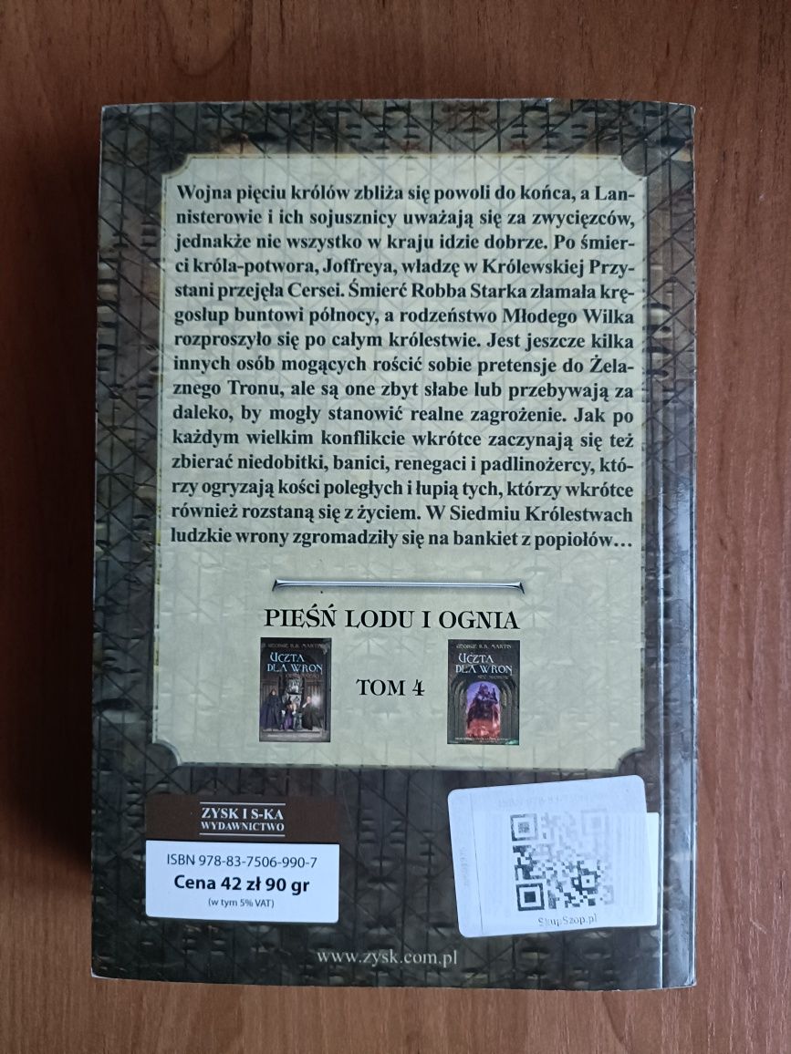Uczta dla wron - Sieć spisków - George R. R. Martin
