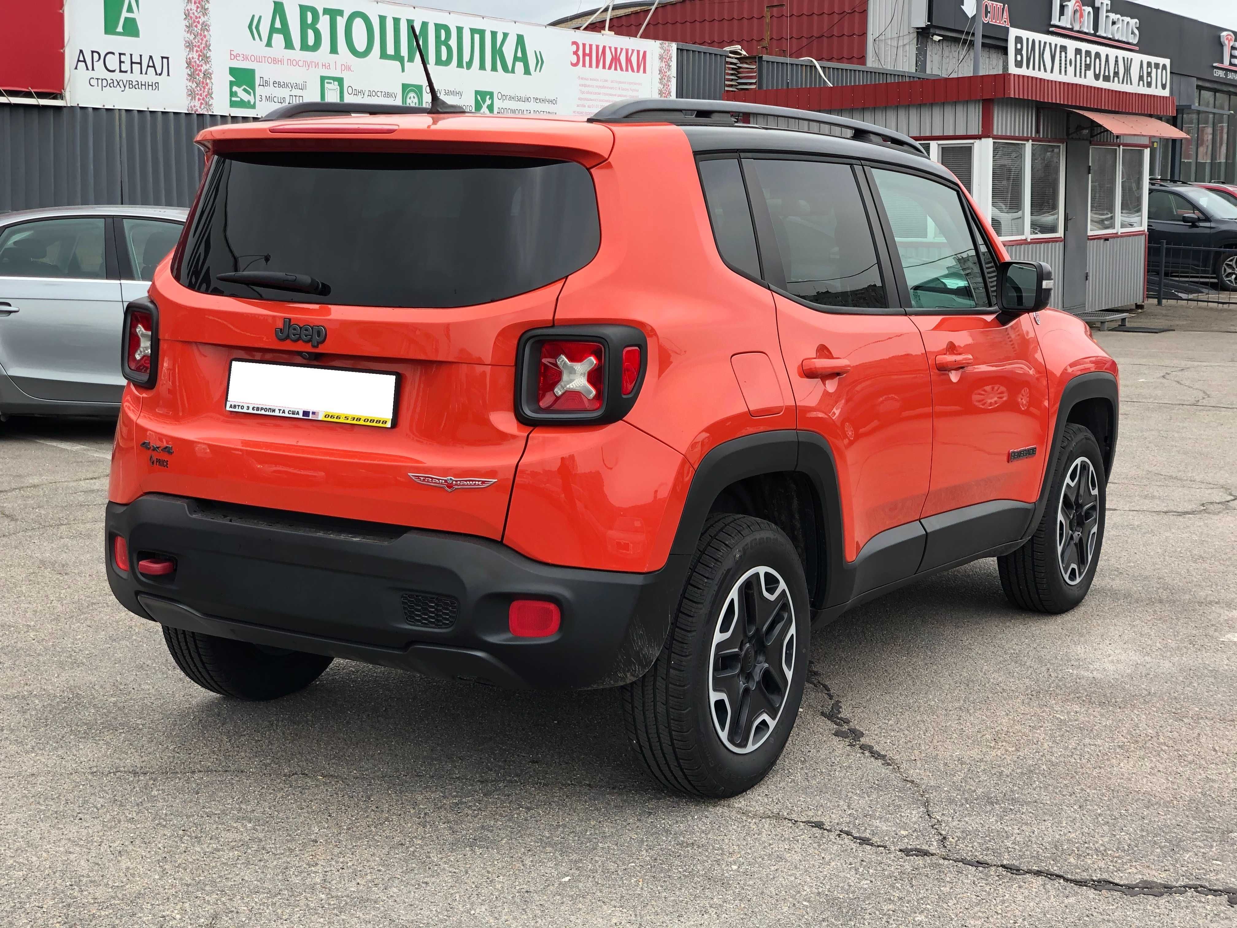 Продам Jeep Renegade Trailhawk 2.4 Бензин 2015 года.