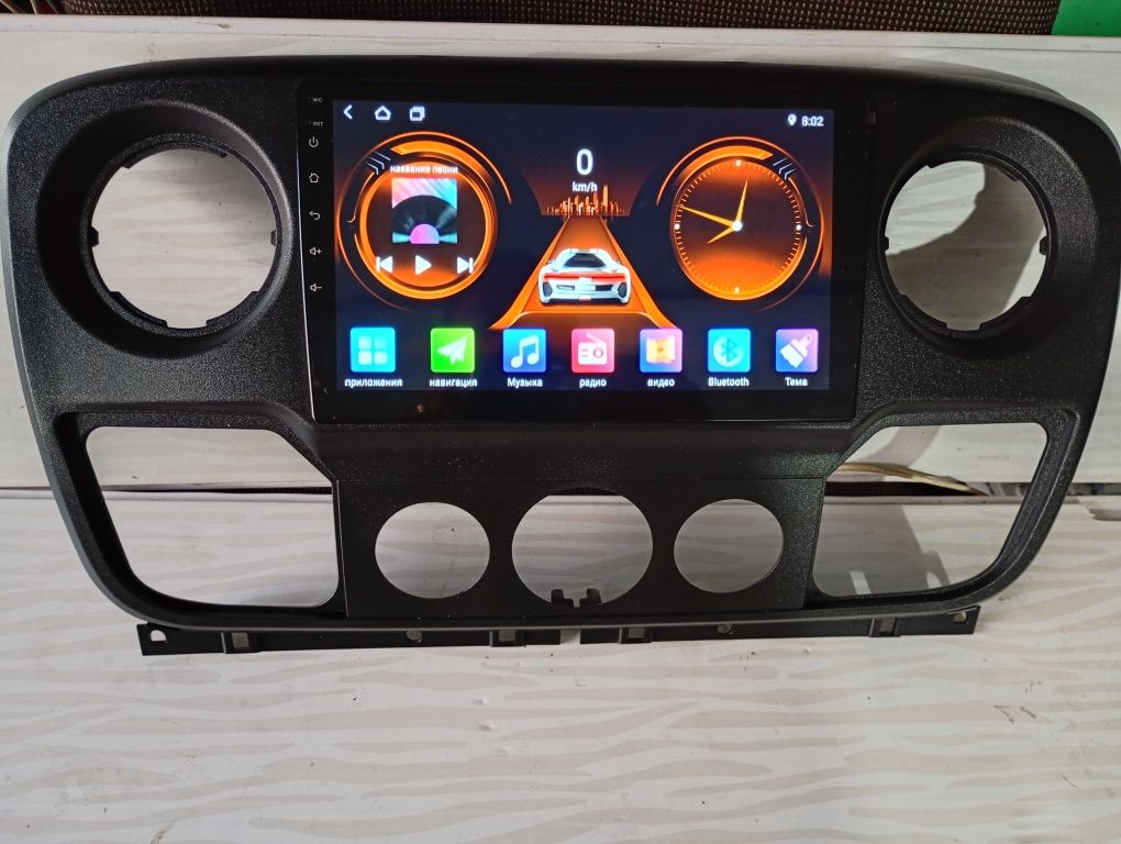 Продам новую Андроид магнитолу для Renault Master 3 Opel Movano 2010-2