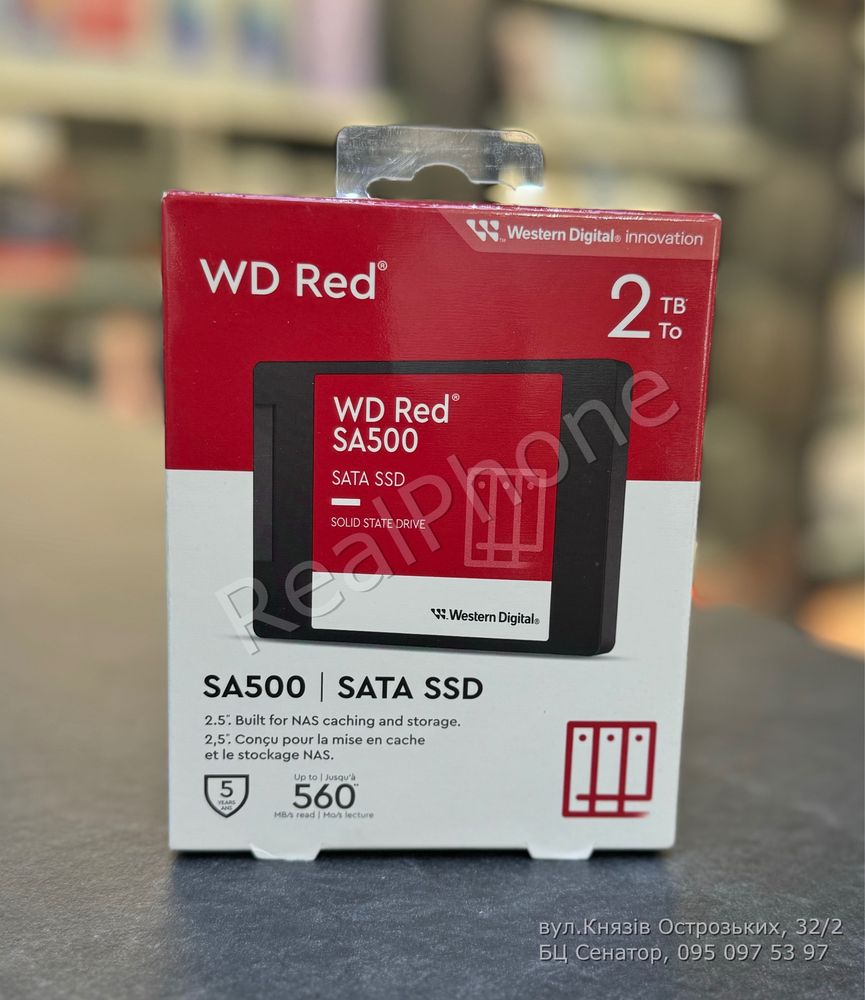Western Digital Red SA500 SATA III 2TB