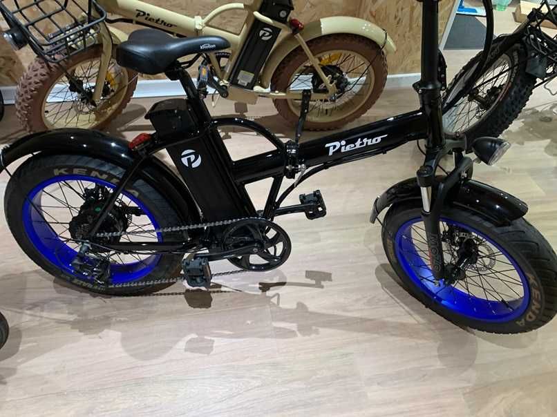 Bicicleta eletrica dobravel Pietro S1