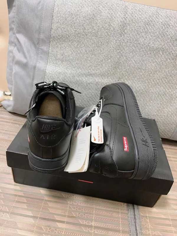 *NoweNikeAirForce1Supreme*Black.36