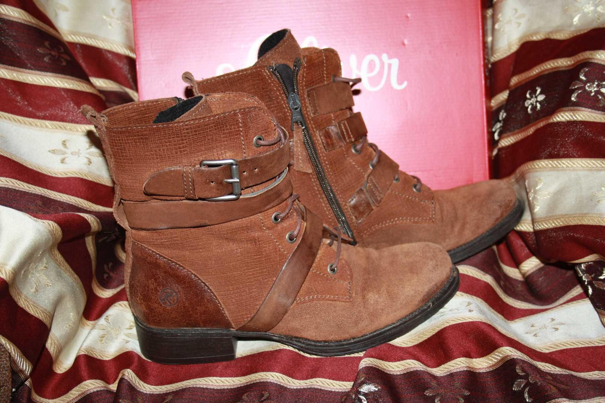 Super buty damskie Vintahe skorzane niemieckie