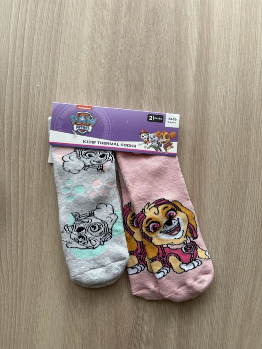 Skarpetki termiczne r 23-26 dla dziwczynki