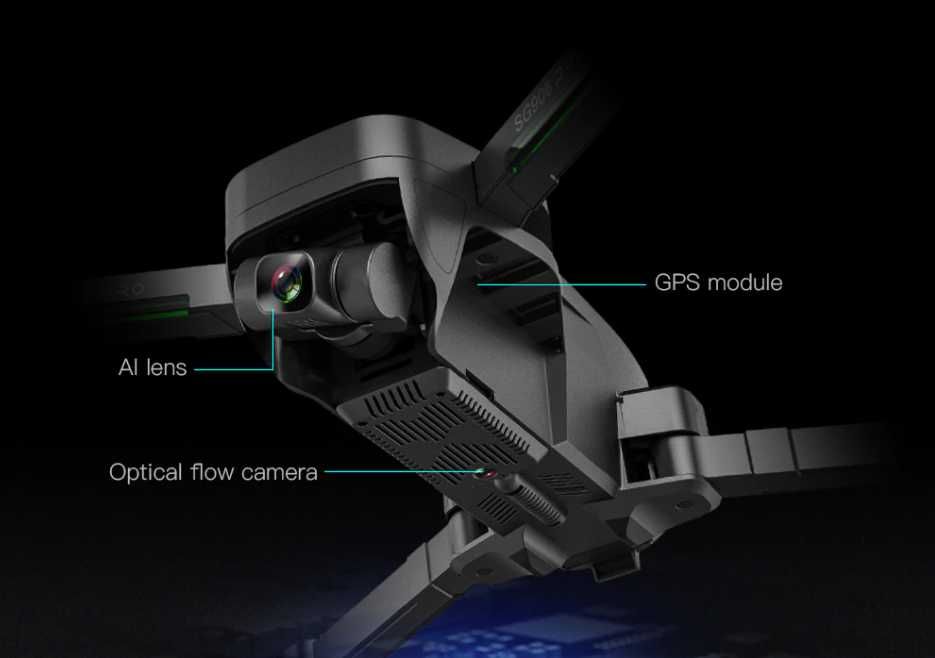 Dron SG906 MAX czujnik antyzderzeniowy 4K GPS dwie kamery aplikacja