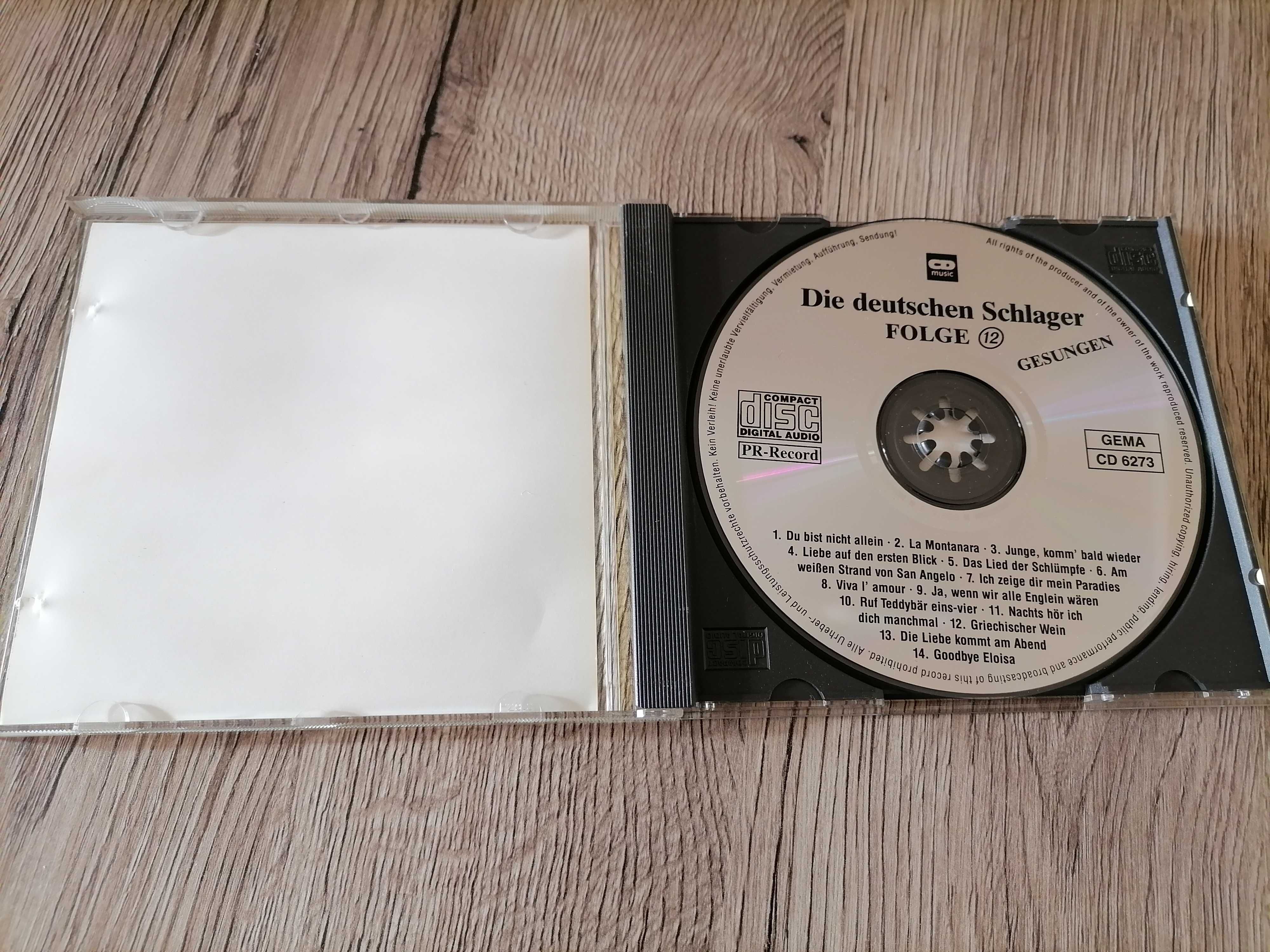 Die Deutschen Schlager Folge 12 CD