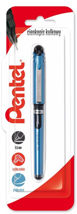 Cienkopis kulkowy 0,5 mm EnerGel BLN15 czarny 1 szt.. Pentel
