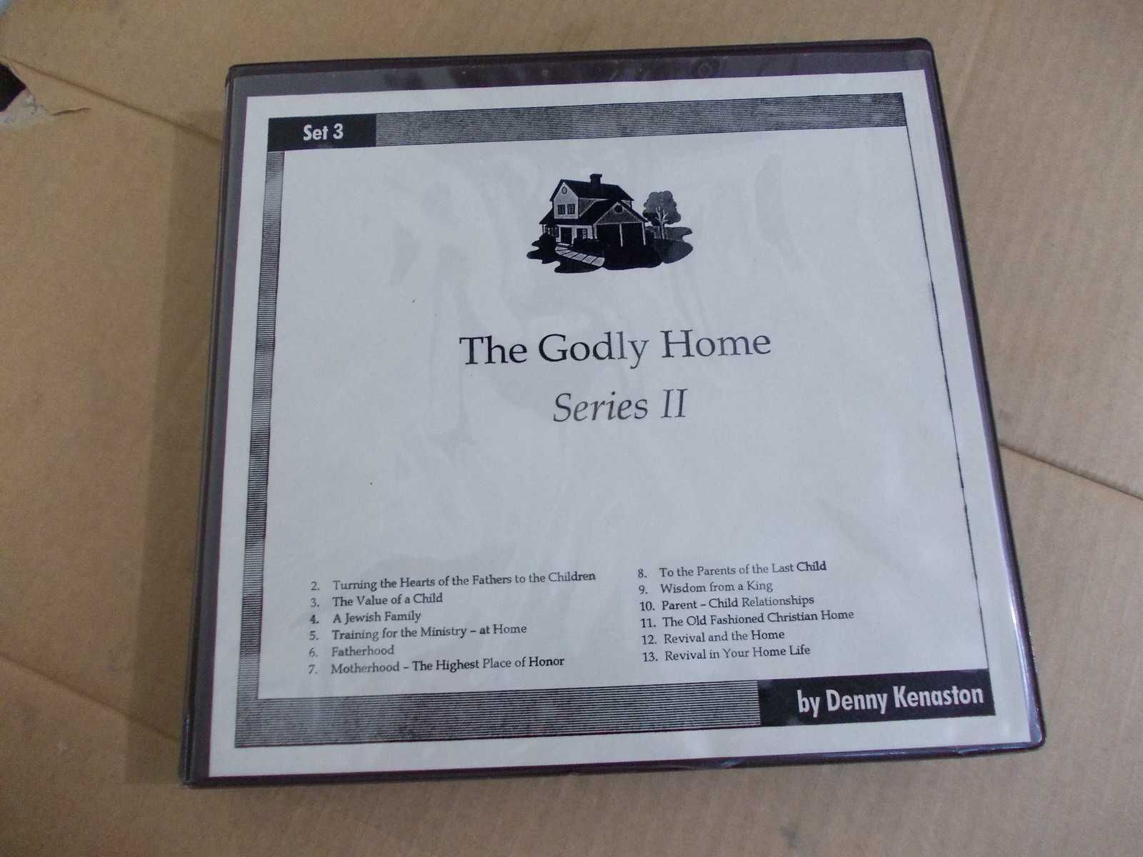 Набір касет (12шт) The Godly Home by Denny Kenaston