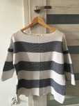 Sweter basic w paski Reserved r. L