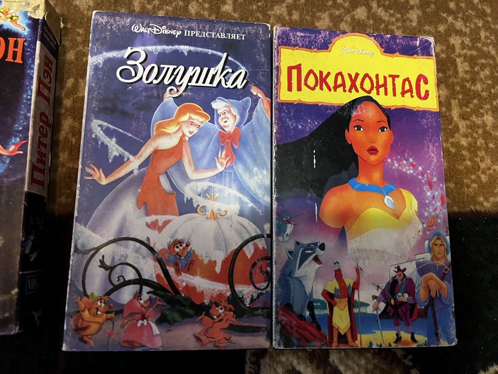 Відеокасети, фільми, мультфільми, Гаррі Поттер, Шрек, Мадагаскар, Немо