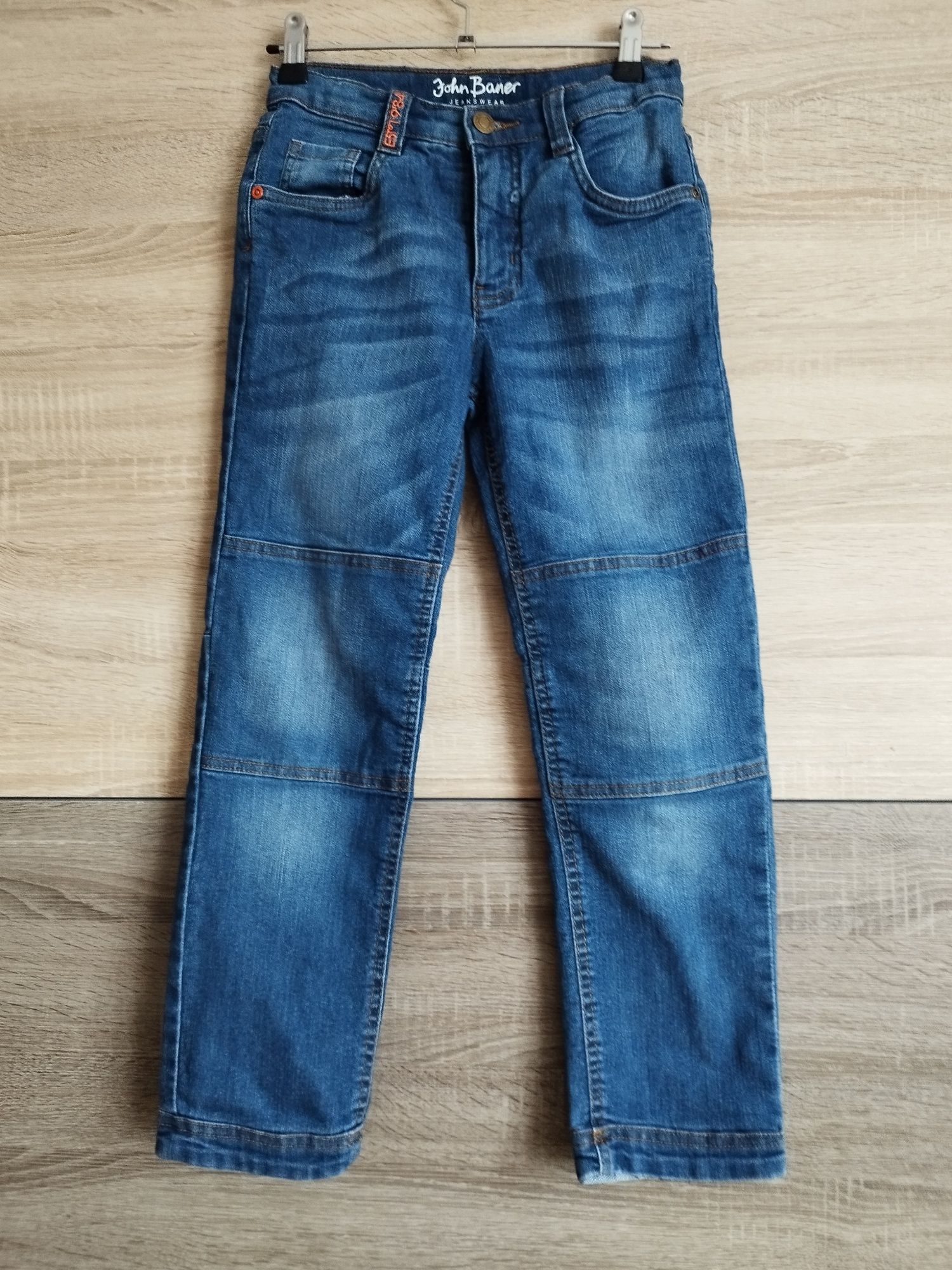 Odcinane jeansy dla chłopca 140