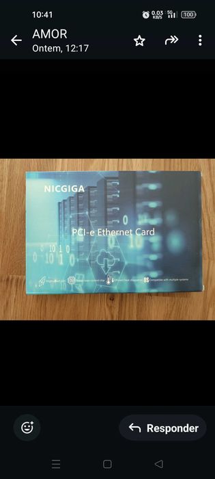 Placa de rede PCI-e 10G NICGIGA