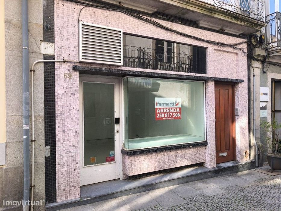 Loja no Centro Histórico de Viana do Castelo para Arrendar