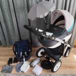 2w1 Wózek Milu Kids Starlet gondola + fotelik samochodowy Cybex Aton Q